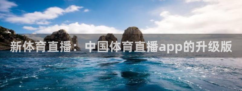 新体育直播：中国体育直播app的升级版