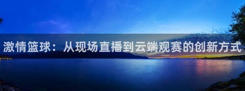 激情篮球：从现场直播到云端观赛的创新方式