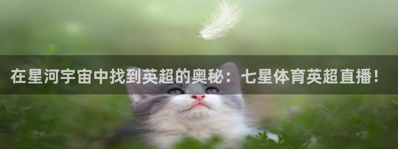 在星河宇宙中找到英超的奥秘：七星体育英超直播！